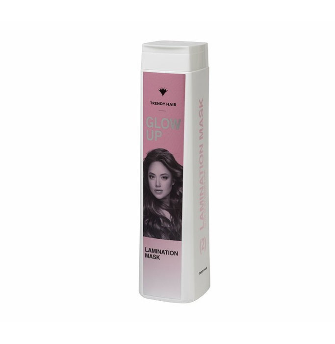 Trendy Hair Glow Up Laminating Mask 300ml Trendy Hair Glow Up Laminating Mask 300ml