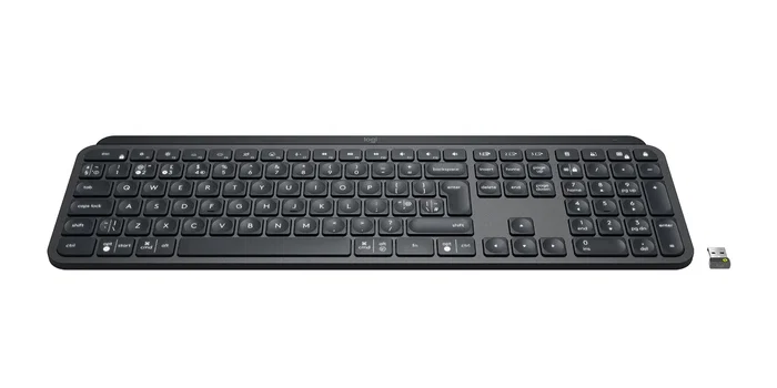 Logitech Master 920-010250 Teclado Inalámbrico RF + Bluetooth Inglés Internacional Grafito