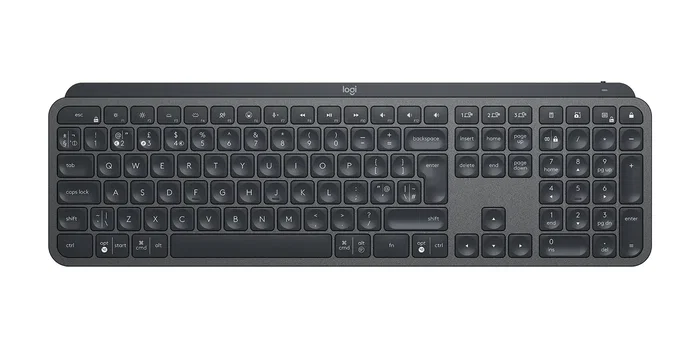 Logitech Master 920-010250 Teclado Inalámbrico RF + Bluetooth Inglés Internacional Grafito