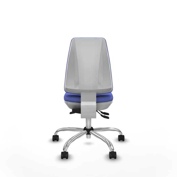 PIQUERAS Y CRESPO Silla de oficina Elche con mecanismo Asincro, Azul claro
