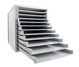 Modulo Archisystem 11 Bandejas Gris