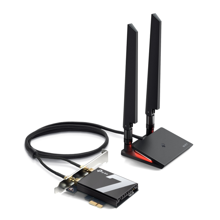 TP-Link Archer TBE550E Adaptador Wi-Fi 7 PCI Express Interno, Bluetooth 5.3, Tribanda 9300 Mbps