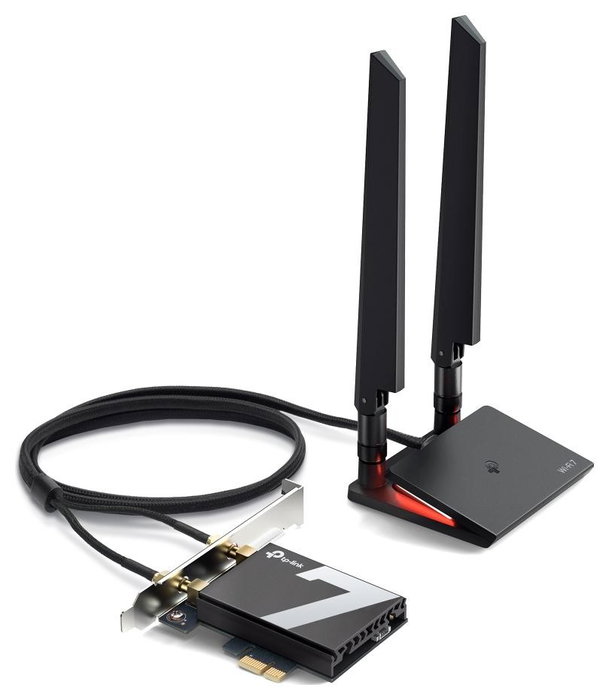 TP-Link Archer TBE550E Adaptador de Red Wi-Fi 7 y Bluetooth Tribanda