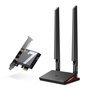TP-Link ARCHER TBE550E Tarjeta WiFi PCIe con Wi-Fi 6, adaptador de red inalámbrica interna para PC