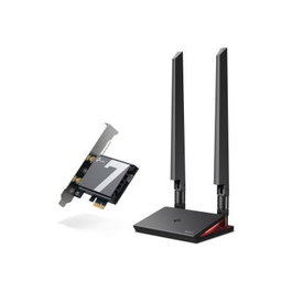 TP-Link ARCHER TBE550E Tarjeta WiFi PCIe con Wi-Fi 6, adaptador de red inalámbrica interna para PC