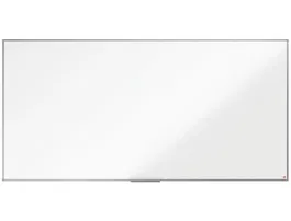 Pizarra Blanca Melamina Nobo Essence Marco Aluminio 240X120 Cm