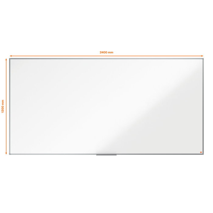 Nobo Pizarra blanca Essence de melamina 240x120 cm