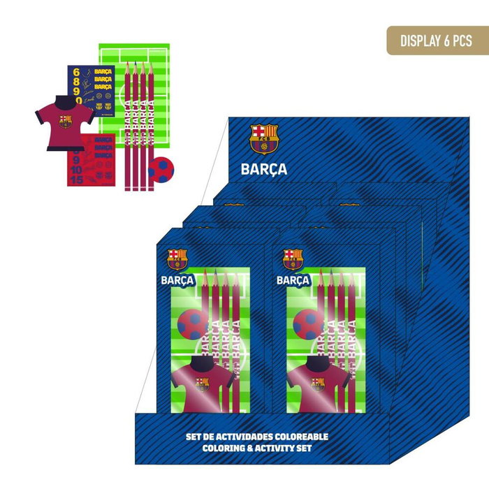 Cerdá Set de Papelería Coloreable F.C. Barcelona Cerdá Set de Papelería Coloreable F.C. Barcelona