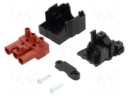 BM GROUP Bloque de Bornas Desmontable 16A Marrón y Negro