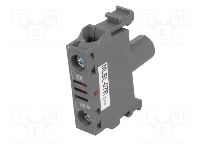 ABB Elemento iluminador LED rojo 22mm 230VAC ABB Elemento iluminador LED rojo 22mm 230VAC