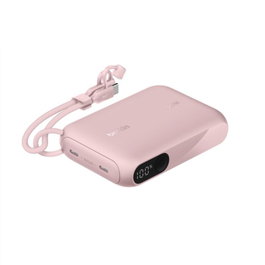 Belkin Powerbank Boost Charge Display 20W 10.000mAh USB-C Rosa claro