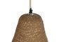 DKD Home Decor Lámpara de Techo Yute y Hierro Natural 44x44x67 cm