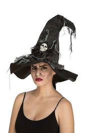 My Other Me Sombrero Bruja Talla M 58 cm 100% Poliéster