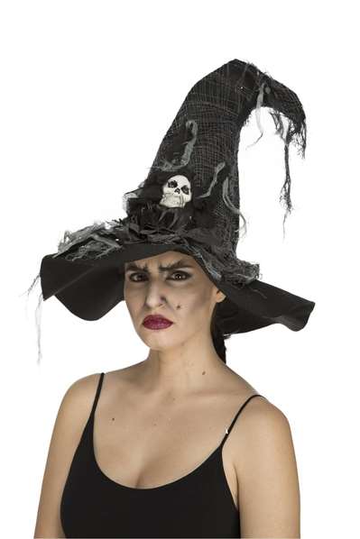 My Other Me Sombrero Bruja Talla M 58 cm 100% Poliéster