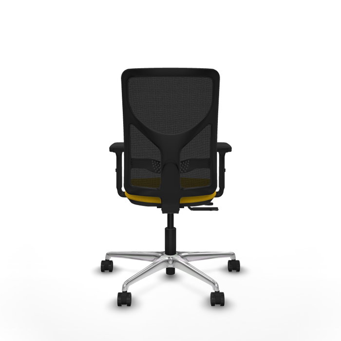 PIQUERAS Y CRESPO Silla de oficina Motilla con mecanismo Sincro/Traslack, Amarillo y Negro PIQUERAS Y CRESPO Silla de oficina Motilla con mecanismo Sincro/Traslack, Amarillo y Negro