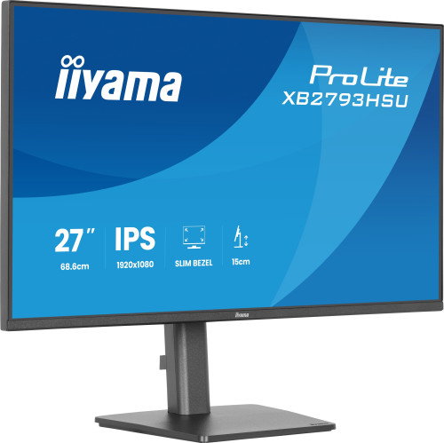 Iiyama XB2793HSU-B1 Monitor 27" Full HD IPS Ergonómico HDMI DisplayPort USB