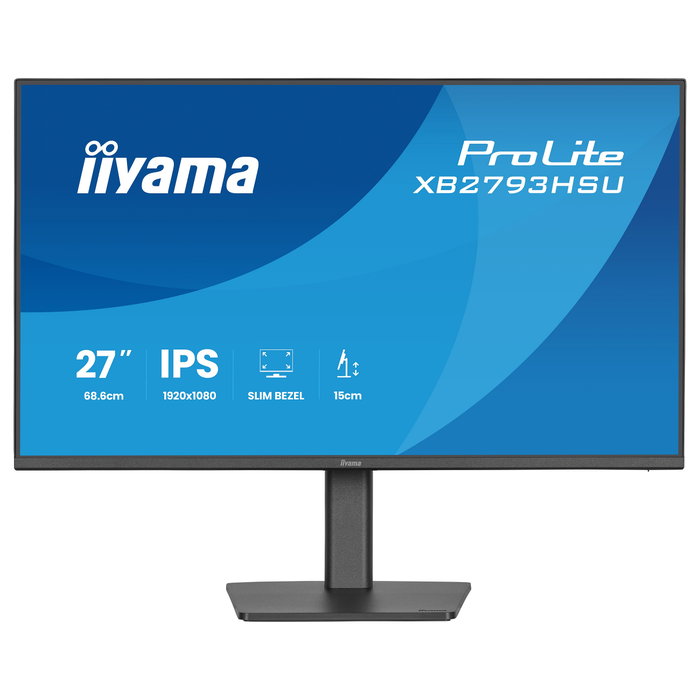 iiyama ProLite XB2793HSU-B1 Monitor Full HD 27 IPS 120Hz 1ms Black