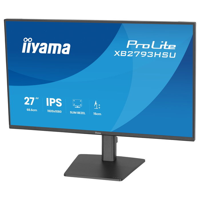 iiyama ProLite XB2793HSU-B1 Monitor Full HD 27 IPS 120Hz 1ms Black
