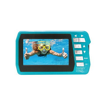 EASYPIX Aquapix W3048 Edge Cámara Compacta 13 MP 4K Ultra HD Sumergible 3 m Color Azul Hielo EASYPIX Aquapix W3048 Edge Cámara Compacta 13 MP 4K Ultra HD Sumergible 3 m Color Azul Hielo