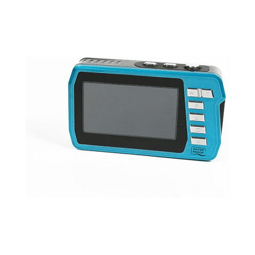 EASYPIX Aquapix W3048 Edge Cámara Compacta 13 MP 4K Ultra HD Sumergible 3 m Color Azul Hielo EASYPIX Aquapix W3048 Edge Cámara Compacta 13 MP 4K Ultra HD Sumergible 3 m Color Azul Hielo