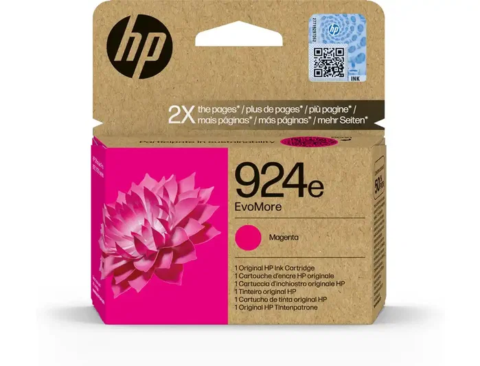 HP Cartucho de Tinta Original EvoMore 924e Magenta (XL)