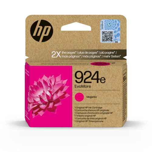 HP Cartucho de Tinta Original EvoMore 924e Magenta (XL)