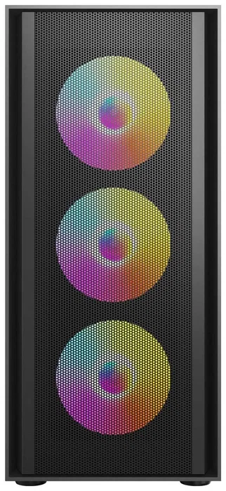 Redragon Spark GC-621-4F Caja Ordenador PC Gaming Malla Frontal Ventiladores RGB Cristal Templado USB-C