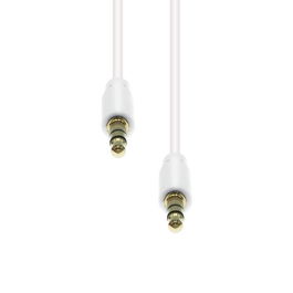 ProXtend Mini-Jack 3-Pin Slim Cable M-M Blanco 2M
