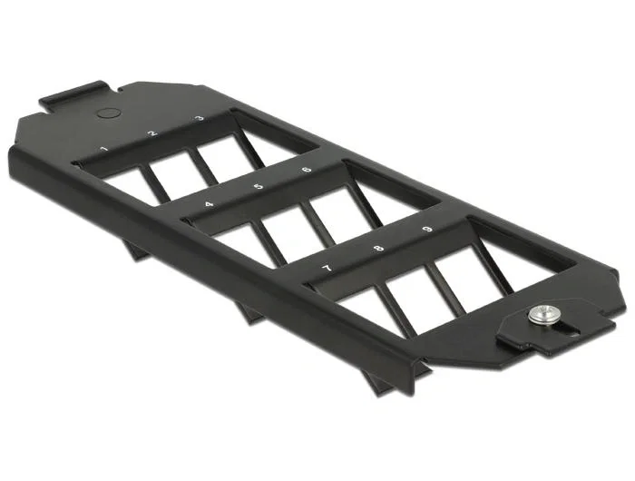 DeLOCK Kit de montaje Keystone de 9 puertos para tanque de suelo 86281 DeLOCK Kit de montaje Keystone de 9 puertos para tanque de suelo 86281