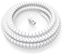 Aisens Organizador de Cables en Espiral 25mm Blanco 3.0m