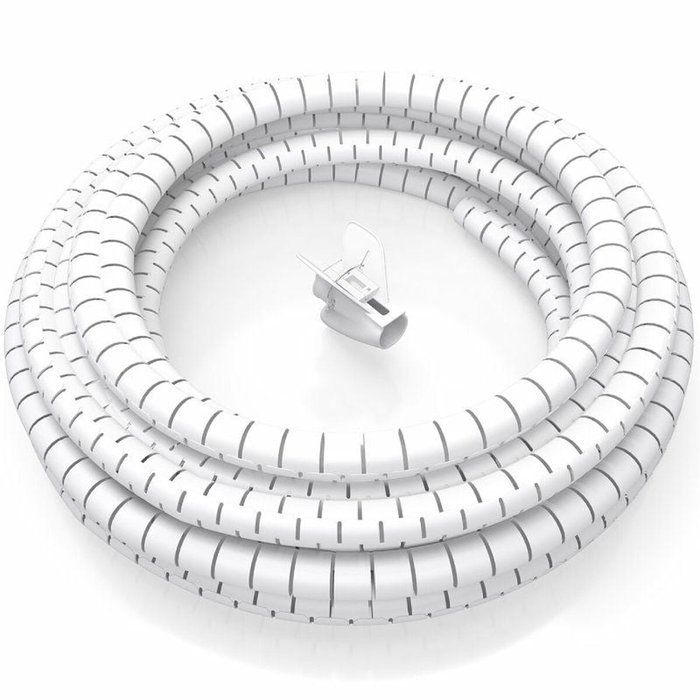 Aisens Organizador de Cables en Espiral 25mm Blanco 3.0m Aisens Organizador de Cables en Espiral 25mm Blanco 3.0m