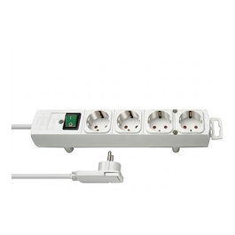 Brennenstuhl Comfort-Line 4x 2m Flachstecker 1153120100
