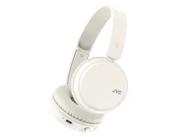 JVC Auriculares Bluetooth Diadema, Color Blanco, Auriculares Inalámbricos de Diadema