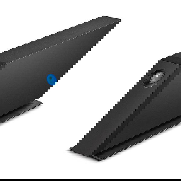 LaCie d2 Professional 8TB 3.5" USB-C External Hard Drive, Enterprise Class with Rescue Service, Space Grey