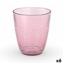 Vaso de agua Luminarc Concepto Rosa Vidrio 310 ml (6 Unidades)
