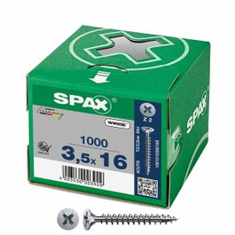 Spax Tornillo Universal Cabeza Plana 3,5x16mm Caja de 1.000 unidades