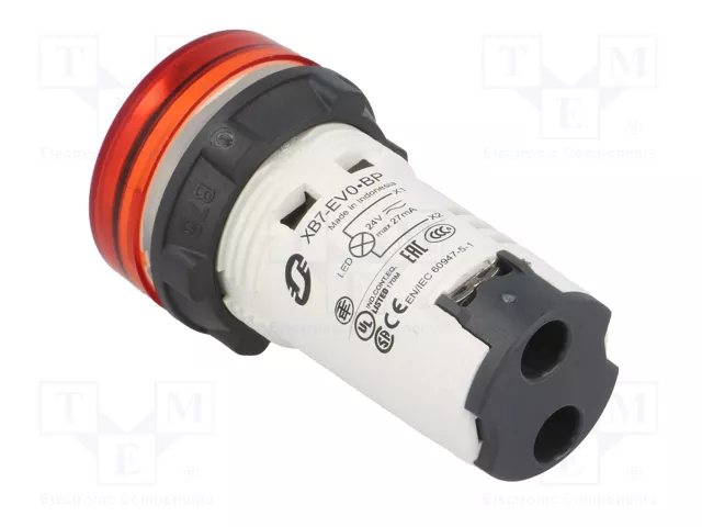 SCHNEIDER ELECTRIC Lámpara de control Harmony XB7 Roja 24V Ø22mm