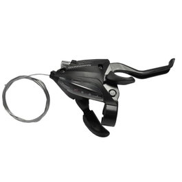 Shimano Maneta de freno + cambio ST-EF 500 7 velocidades derecha para V-Brake BTT