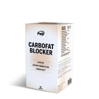 PWD Nutrition Carbofat Blocker 90 Cápsulas - Complemento Alimenticio para Control de Grasas y Carbohidratos PWD Nutrition Carbofat Blocker 90 Cápsulas - Complemento Alimenticio para Control de Grasas y Carbohidratos