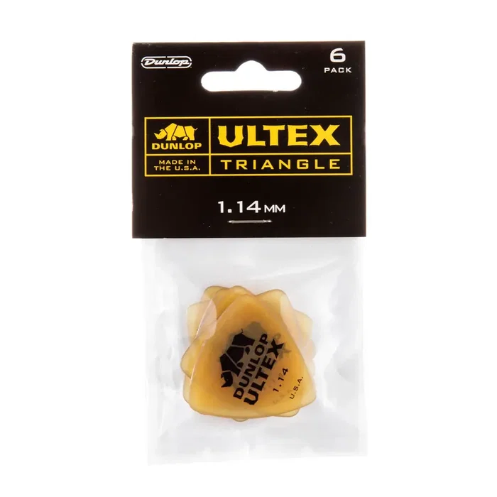 Dunlop Púas Ultex Triangle 1,14 mm (pack de 6)
