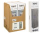 Kipit Zapatero 9 Estantes Tela Gris 56 cm x 11 cm x 16 cm (Set de 6)