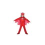 Liragram Disfraz Pj Masks Owlette Roja Talla 7-8 Años