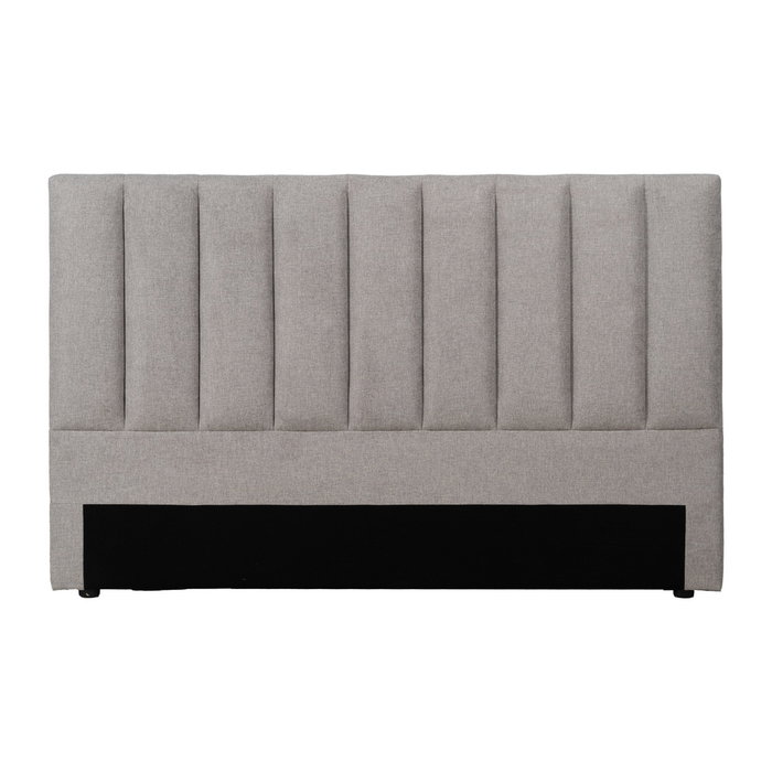 Cabecero Gris Tejido Dormitorio 160 X 8 X 100 cm