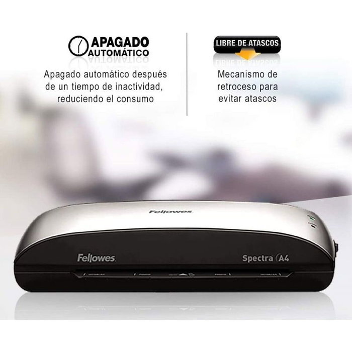 Fellowes Spectra A4 Plastificadora Negra y Gris Fellowes Spectra A4 Plastificadora Negra y Gris