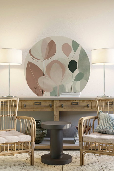 Wallity ERSYSTCKR7 Sticker Decorativo para Pared 78 x 78 cm