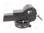 PROLINE Prensa de tornillo de 100mm con yunque