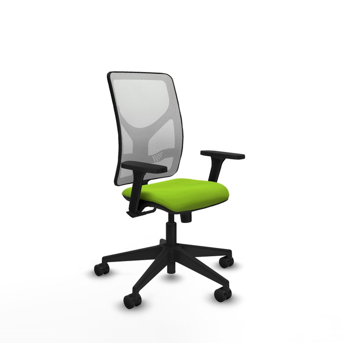 PIQUERAS Y CRESPO Silla de oficina Motilla con mecanismo Sincro, Pistacho y Blanco PIQUERAS Y CRESPO Silla de oficina Motilla con mecanismo Sincro, Pistacho y Blanco