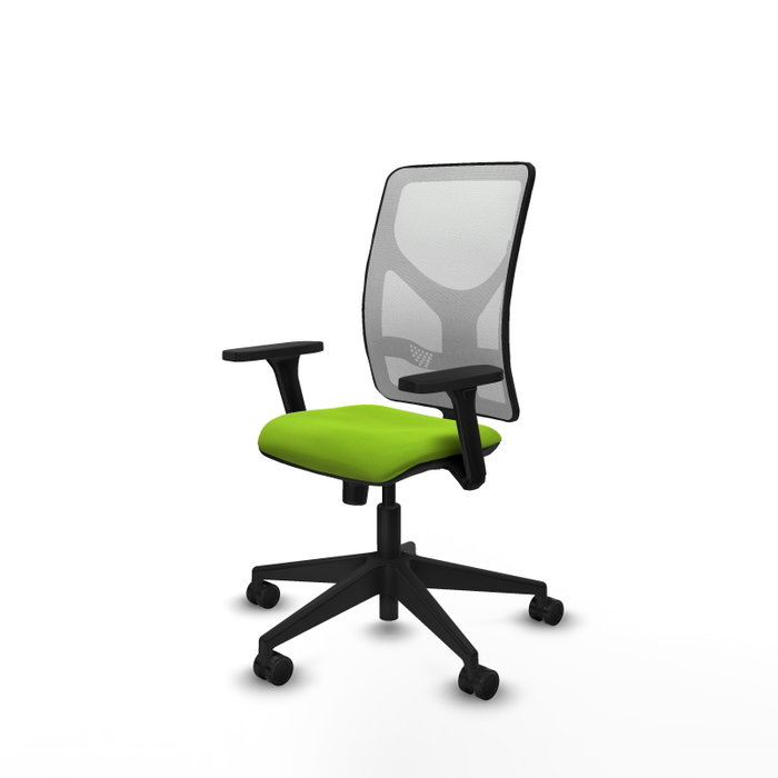 PIQUERAS Y CRESPO Silla de oficina Motilla con mecanismo Sincro, Pistacho y Blanco PIQUERAS Y CRESPO Silla de oficina Motilla con mecanismo Sincro, Pistacho y Blanco
