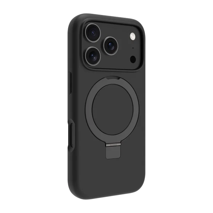 Dbrand Iceland Ultra D3O MS Kick Funda para iPhone 17 Pro Negro | Compatible MagSafe | Resistente a Impactos (4 m) | Plástico 100% Reciclado