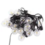 Cadena Luces Solares LED G40 25 Bombillas 2700K 9.5M [HO-CAD-25-SOL-WW]